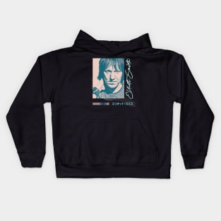 Elliott Smith / Aesthetic Fan Art Design Kids Hoodie